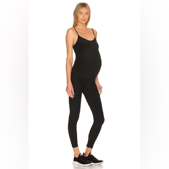 Beyond Yoga Spacedye Uplift Maternity Jumpsuit Darkest Night bump onesie - Picture 1 of 7